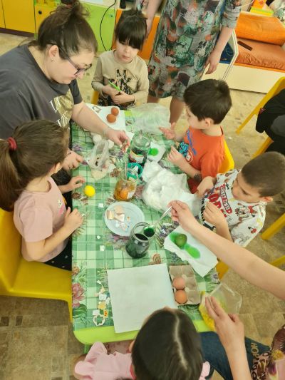 Великденска работилничка група Том и Джери 17.04.2025г.  - ДГ Трети март - Плевен