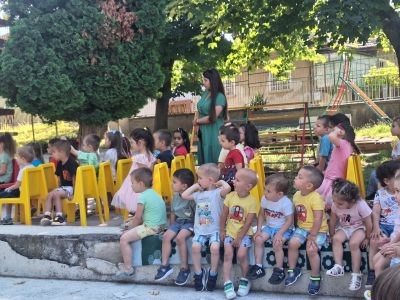На театър в детската градина - ДГ Трети март - Плевен